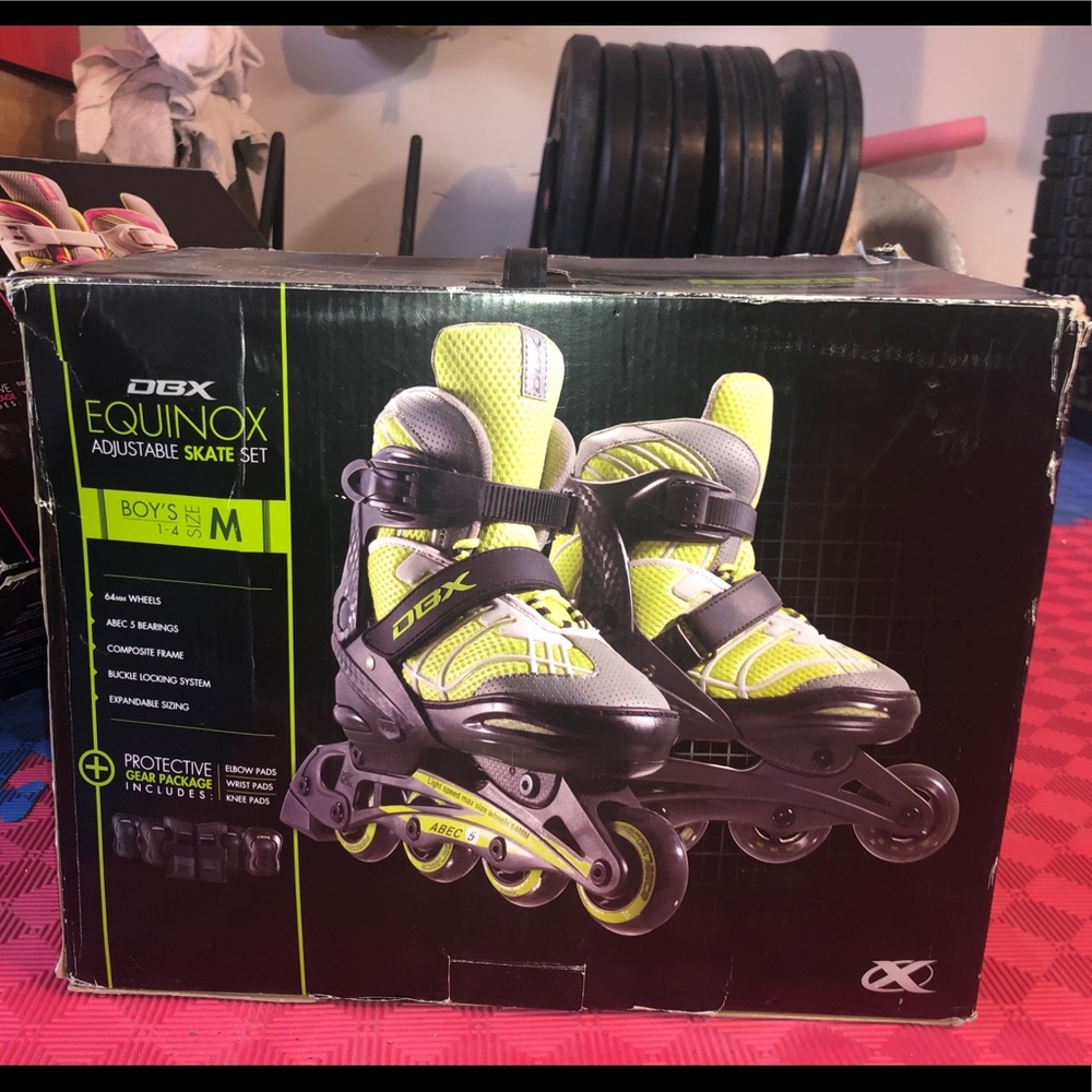 adjustable boys rollerblades